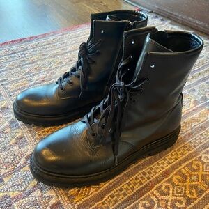 Thursday Boot Company- Combat Boots- Black-
size 8